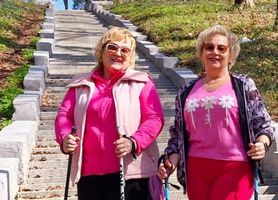 Grafika 3: Nordic Walking dla Uniwersytetu