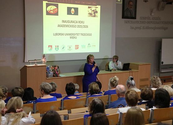 Grafika 4: Lęborski Uniwersytet Trzeciego Wieku INAUGURACJA